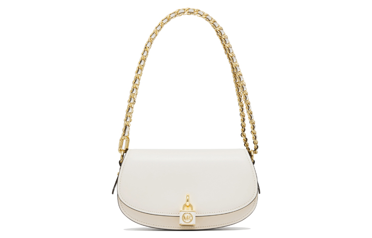 

Сумка через плечо Mila Fabric+Artificial Leather малая женская молочно-белая MICHAEL KORS, Set (Bag+Dust Bag)