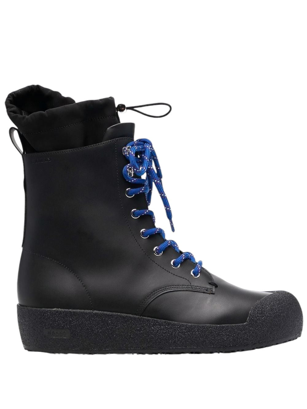 Bally Candace 6228426 Женские черные кожаные ботинки с подкладкой из овчины — фото 3