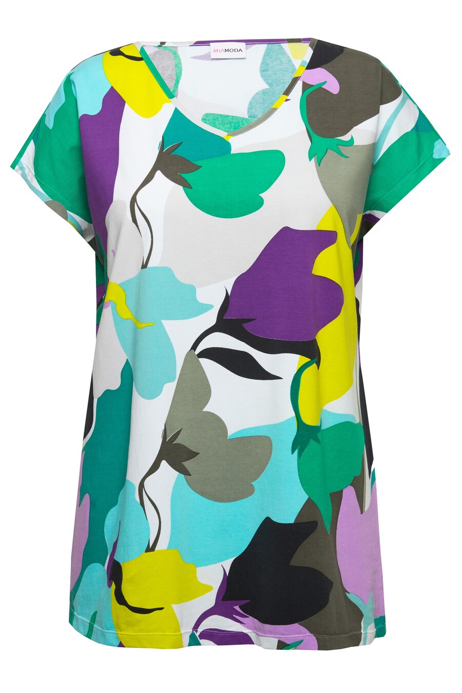 

Топ оверсайз MIAMODA Oversized Shirt, разноцветный
