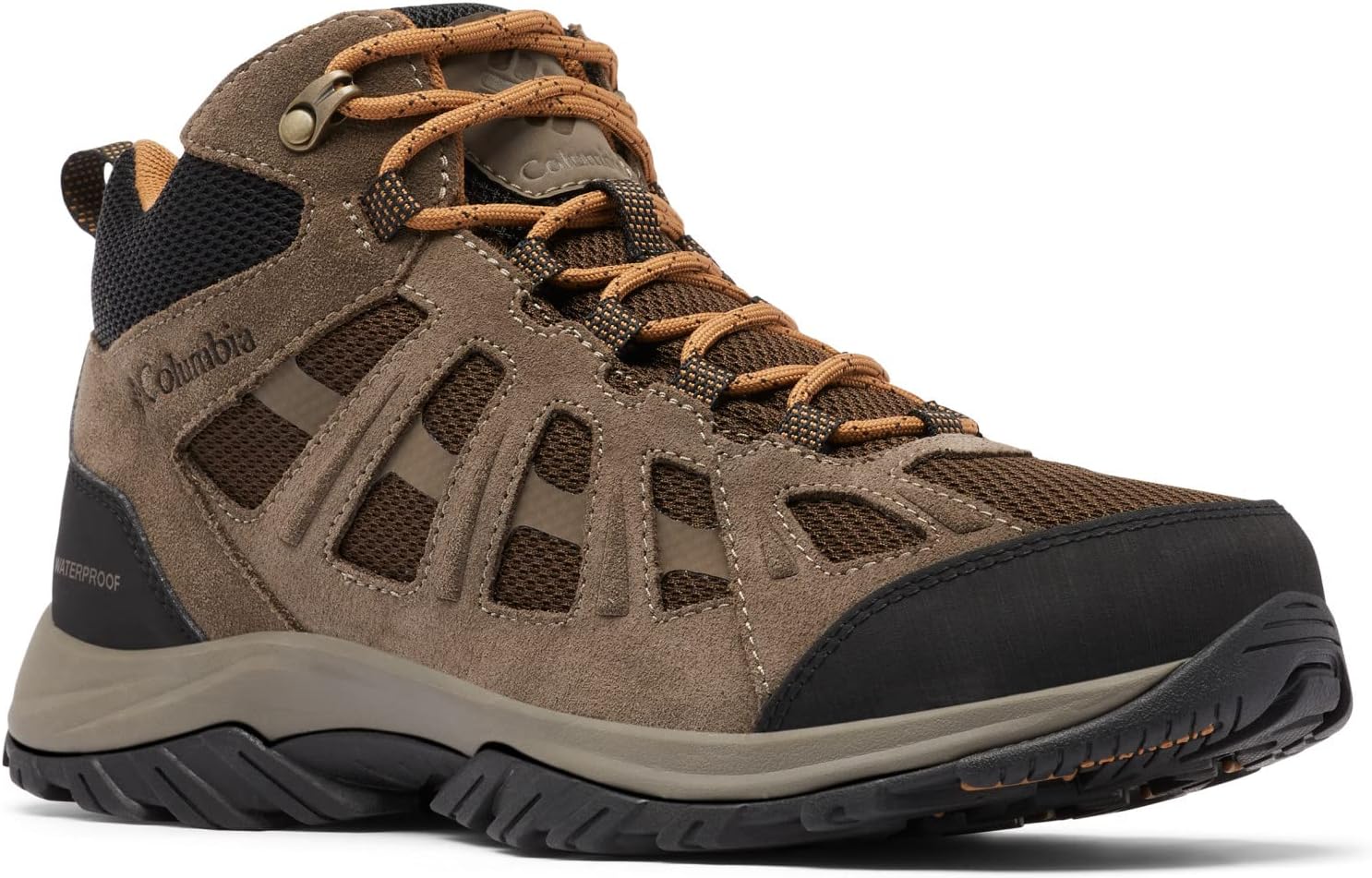 

Columbia мужские трекинговые ботинки Redmond III Mid Waterproof, Cordovan/Elk