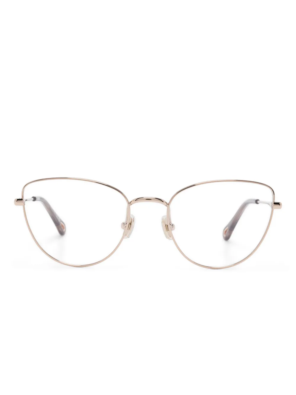 

Очки в оправе 'кошачий глаз' Chloé, золотистый