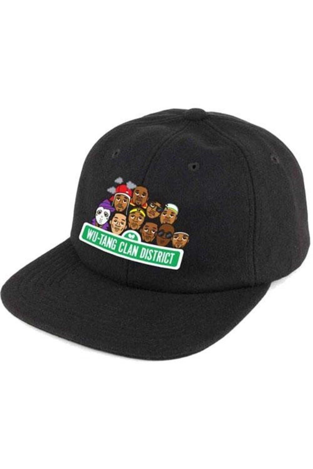 

Кепка Snapback «Улица Сезам» Wu-Tang Clan, черный