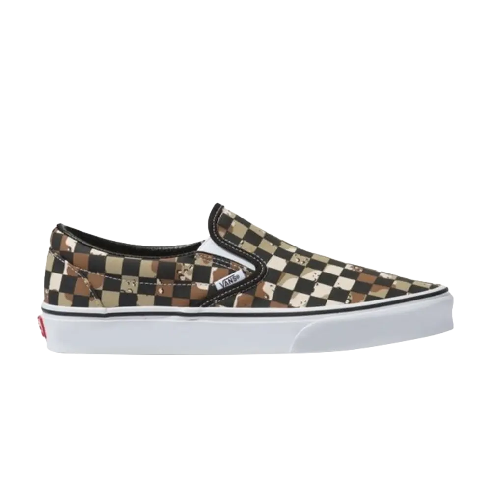 

Классические слипоны Vans, коричневый