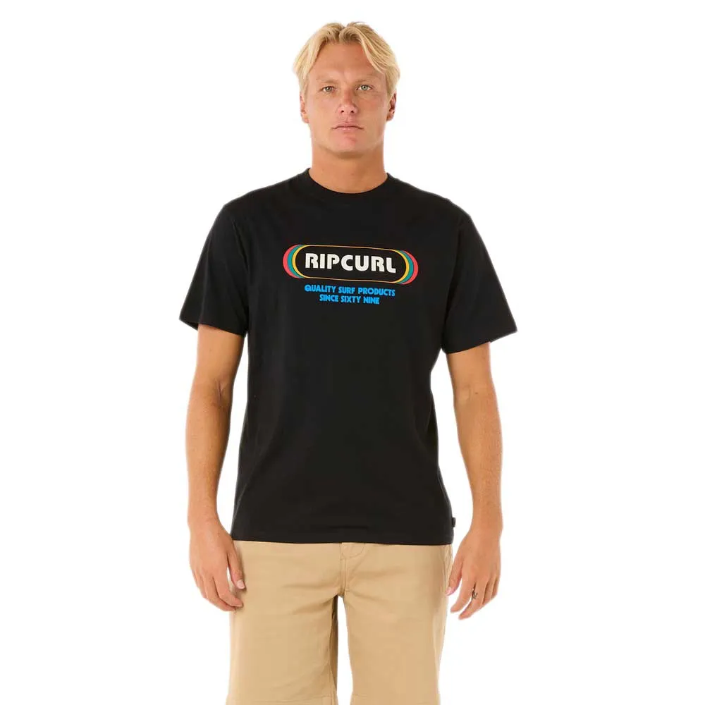 

Футболка с коротким рукавом Rip Curl Surf Revival Yo Mumma, черный