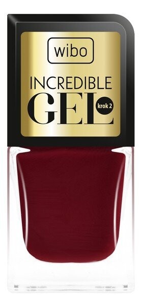 

Wibo, Incredible Gel, гель-лак для ногтей, 2, 8,5 мл