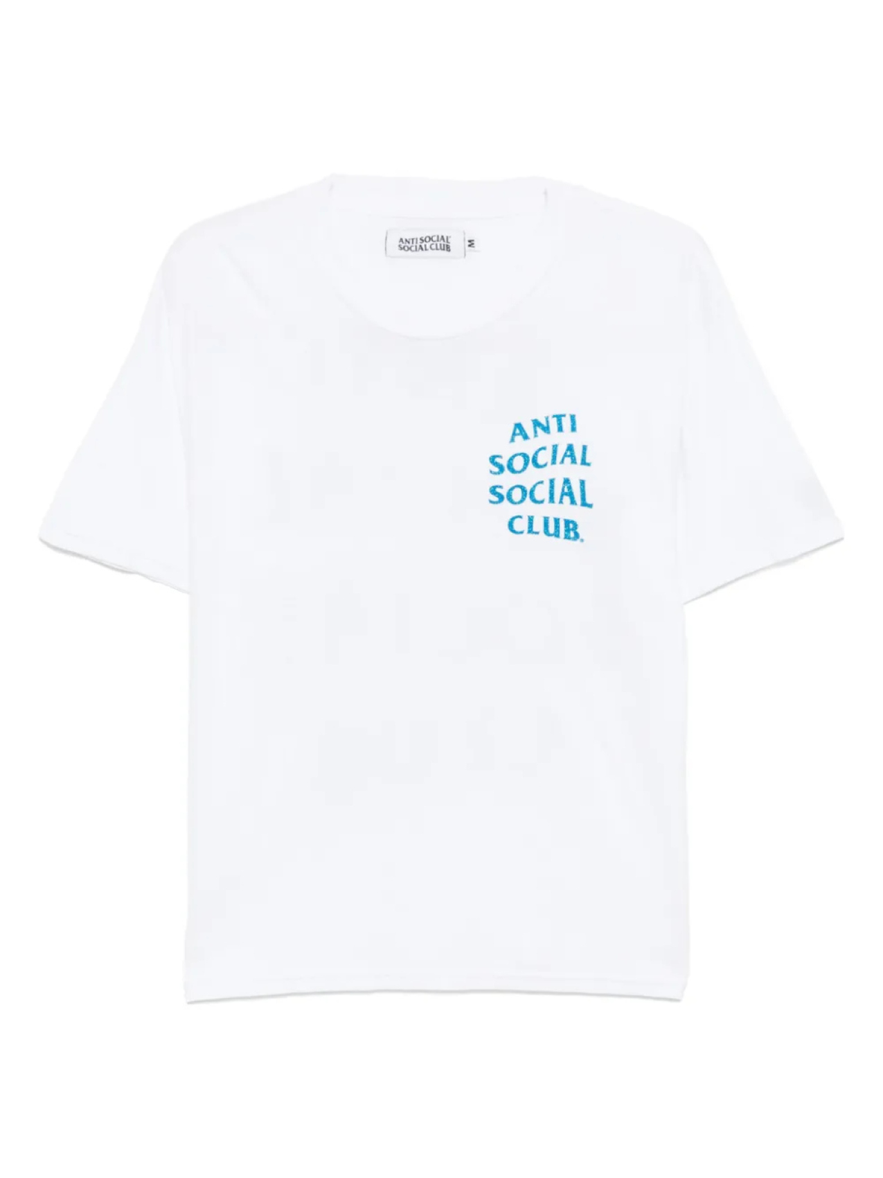 

Anti Social Social Club футболка Mind Games Glitter, белый