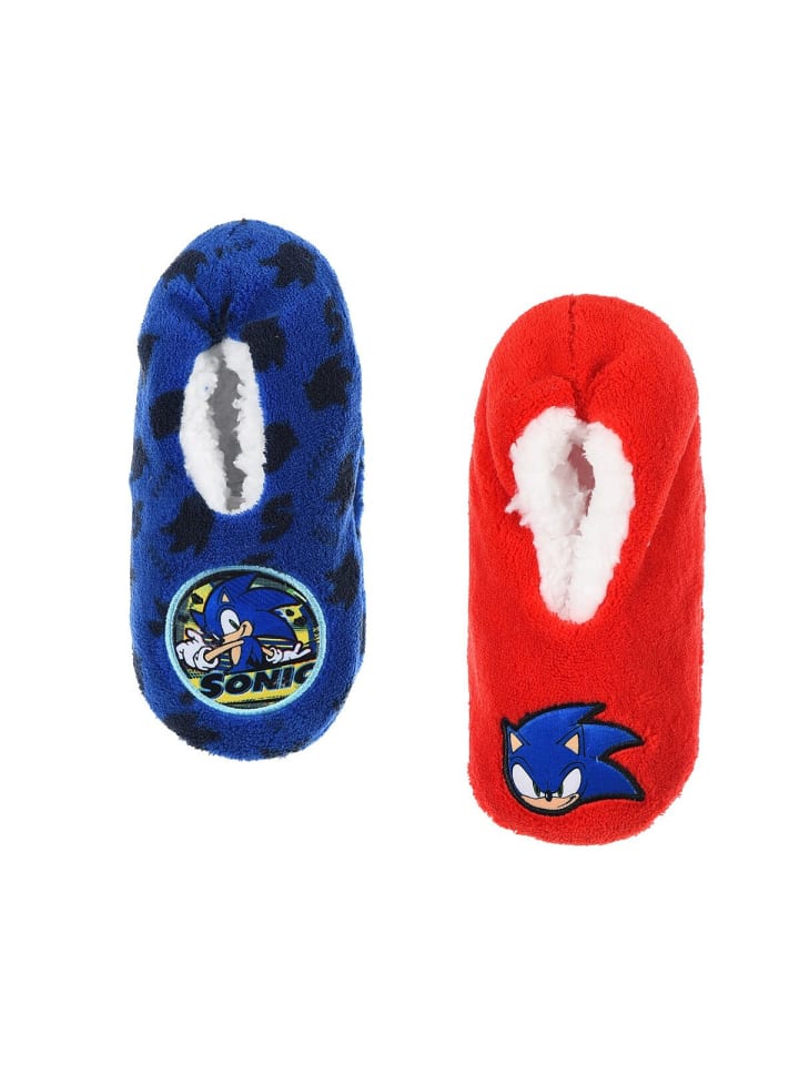 

Sonic Детские зимние ботинки, синие и красные