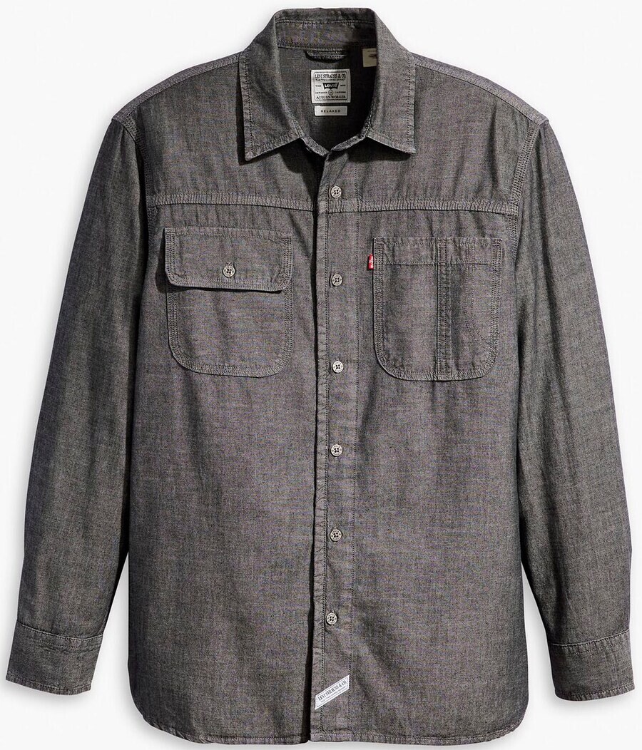 

Рубашка LEVIS Regular fit Button Up, серый