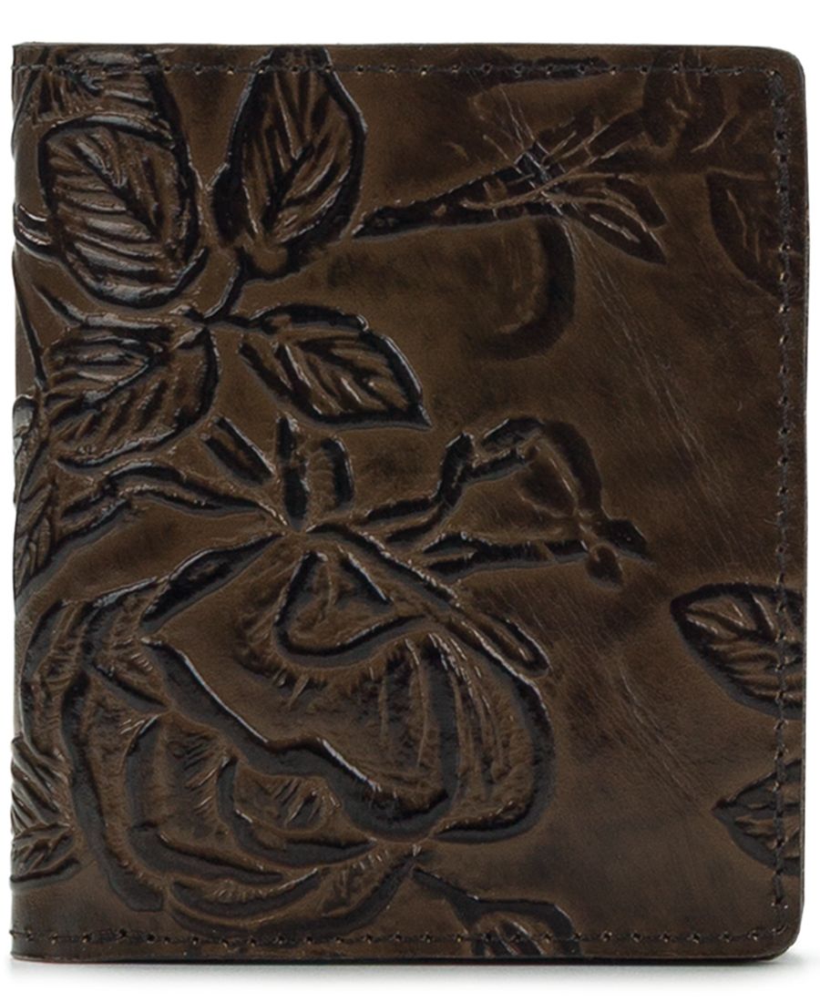 

Кошелек Linette Bark Leaves Snap Wallet Patricia Nash, Mushroom Bark Leaves