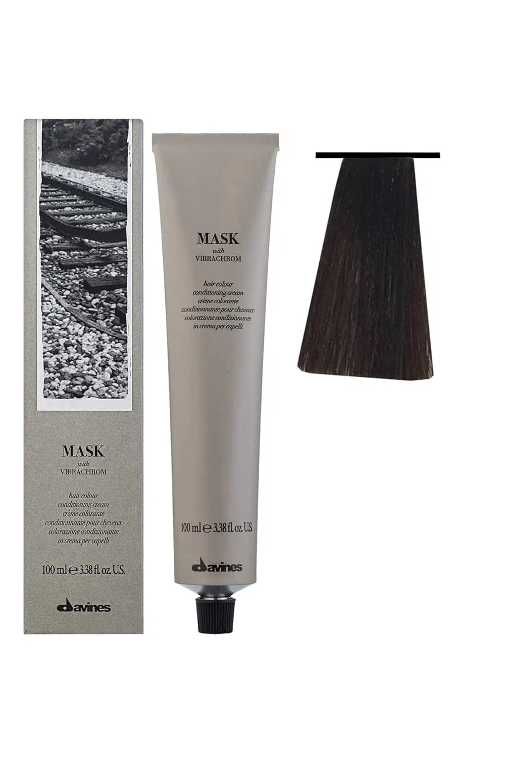 Крем-краска для волос Davines Coloring Vibrachrom Mask 5.4, 100 мл By Baano