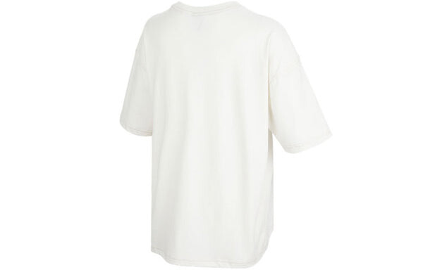 Футболка (WMNS) Nike Logo Printing Athleisure Casual Sports Cozy Short Sleeve White T-Shirt, белый — фото 2