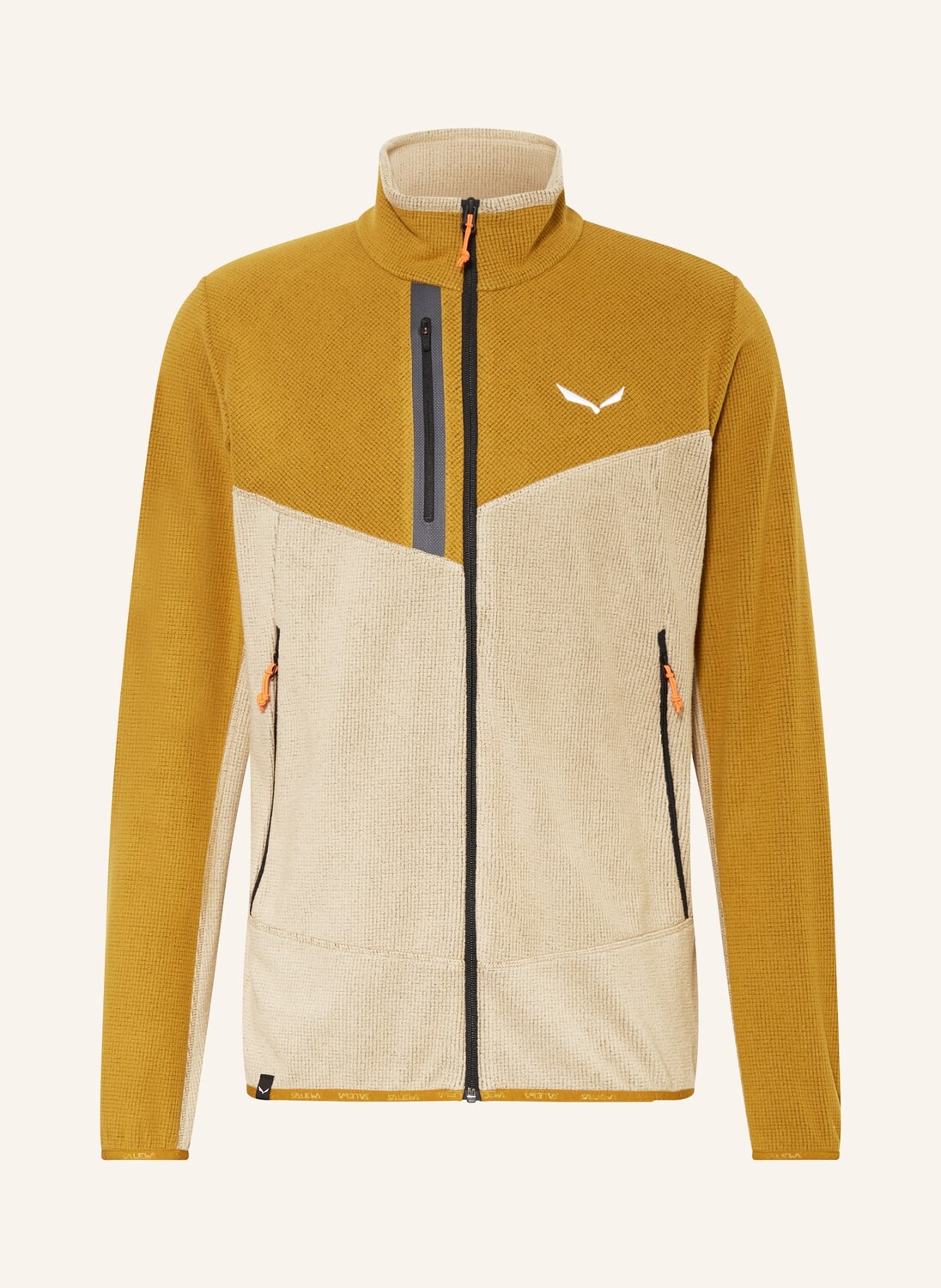 

Флисовая куртка paganella polarlite SALEWA, цвет DUNKELGELB/BEIGE