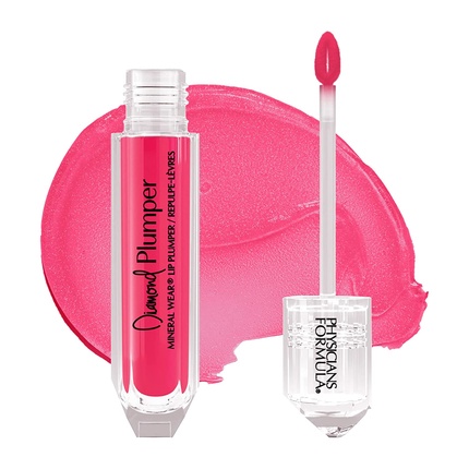

Mineral Wear Diamond Lip Plumper Gloss Pink Radiant Cut Physicians Formula
