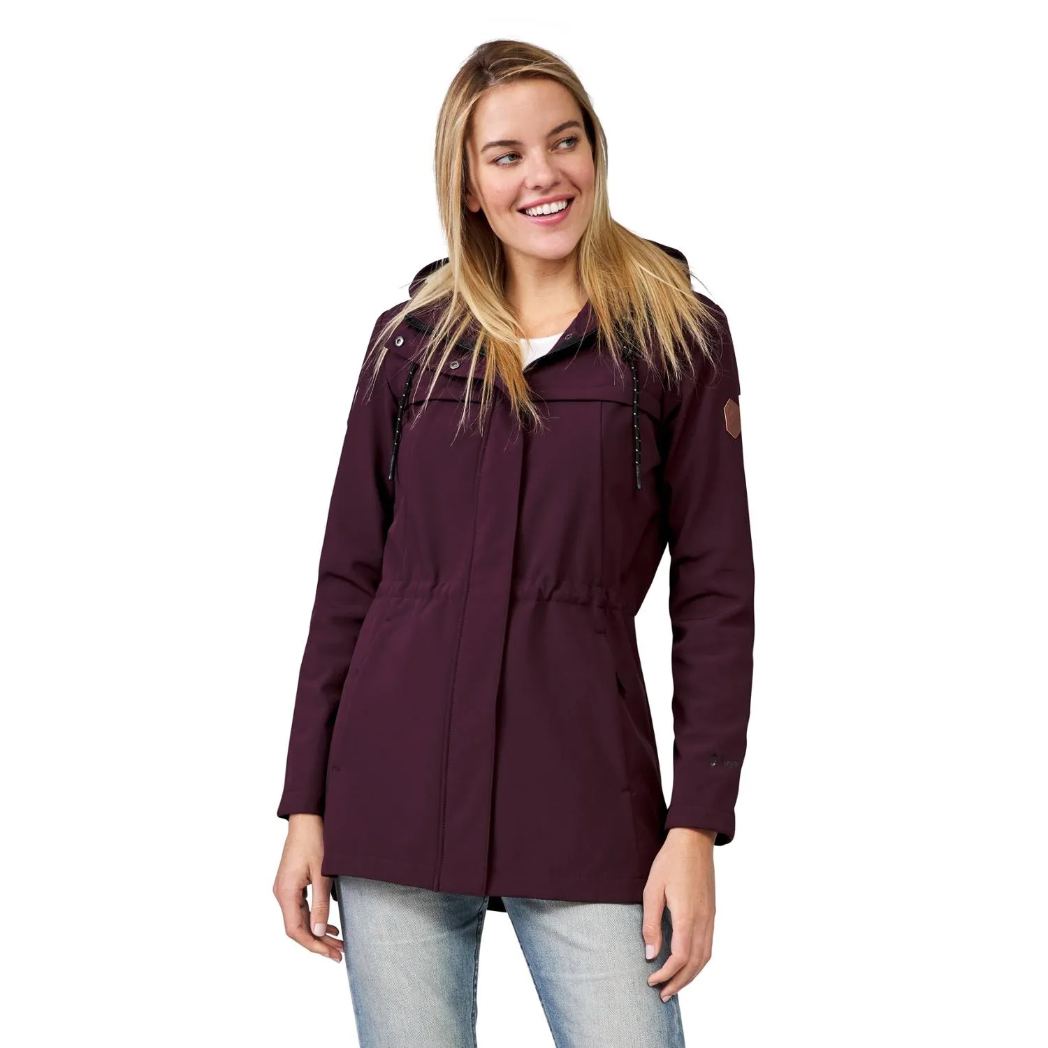 

Женская ультрамягкая анорак куртка Free Country, Mahogany