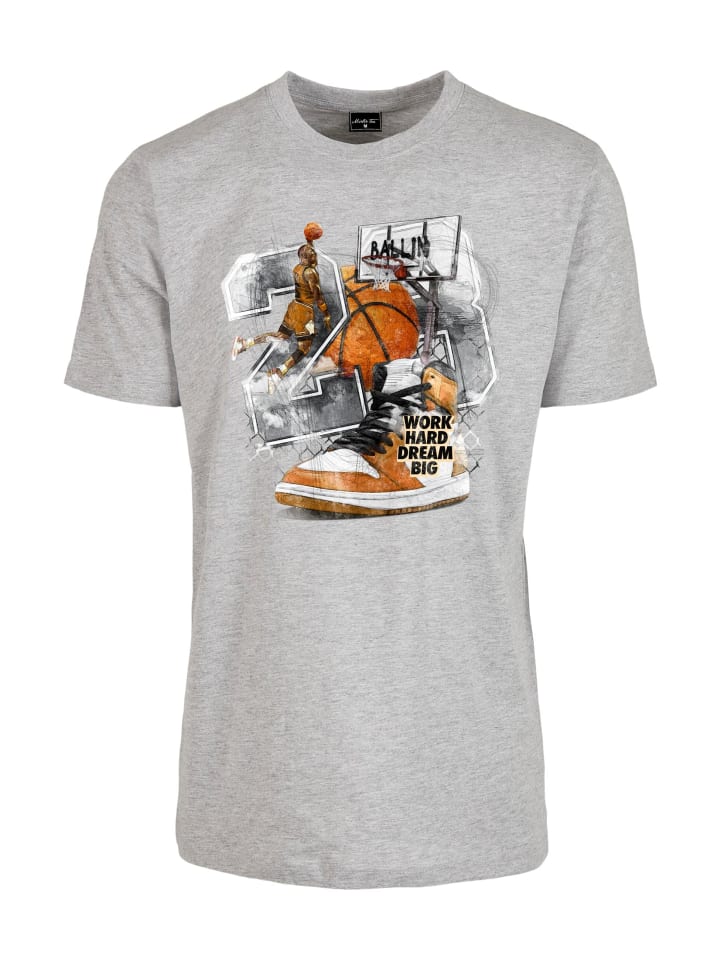 

Футболка Mister Tee, вересковый серый