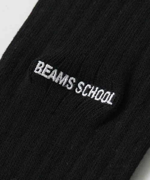 Носки школьные с линией, BEAMS, 22-25 см, тёмно-синий — фото 3