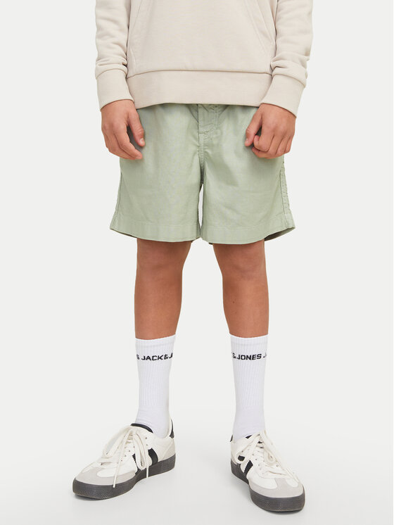 

Шорты свободного кроя из ткани Jaiden 12275023 Jack&Jones Junior, серый