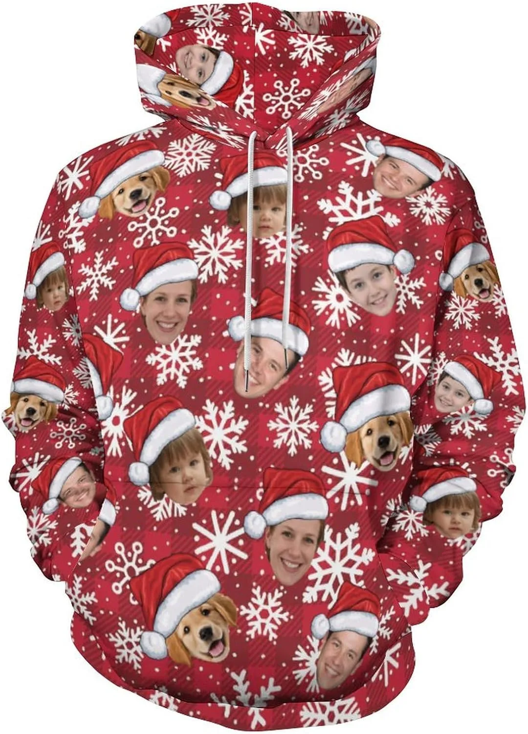 

Свитшот Unisex с принтом "Ugly Christmas Sweatshirt" и карманом Custom