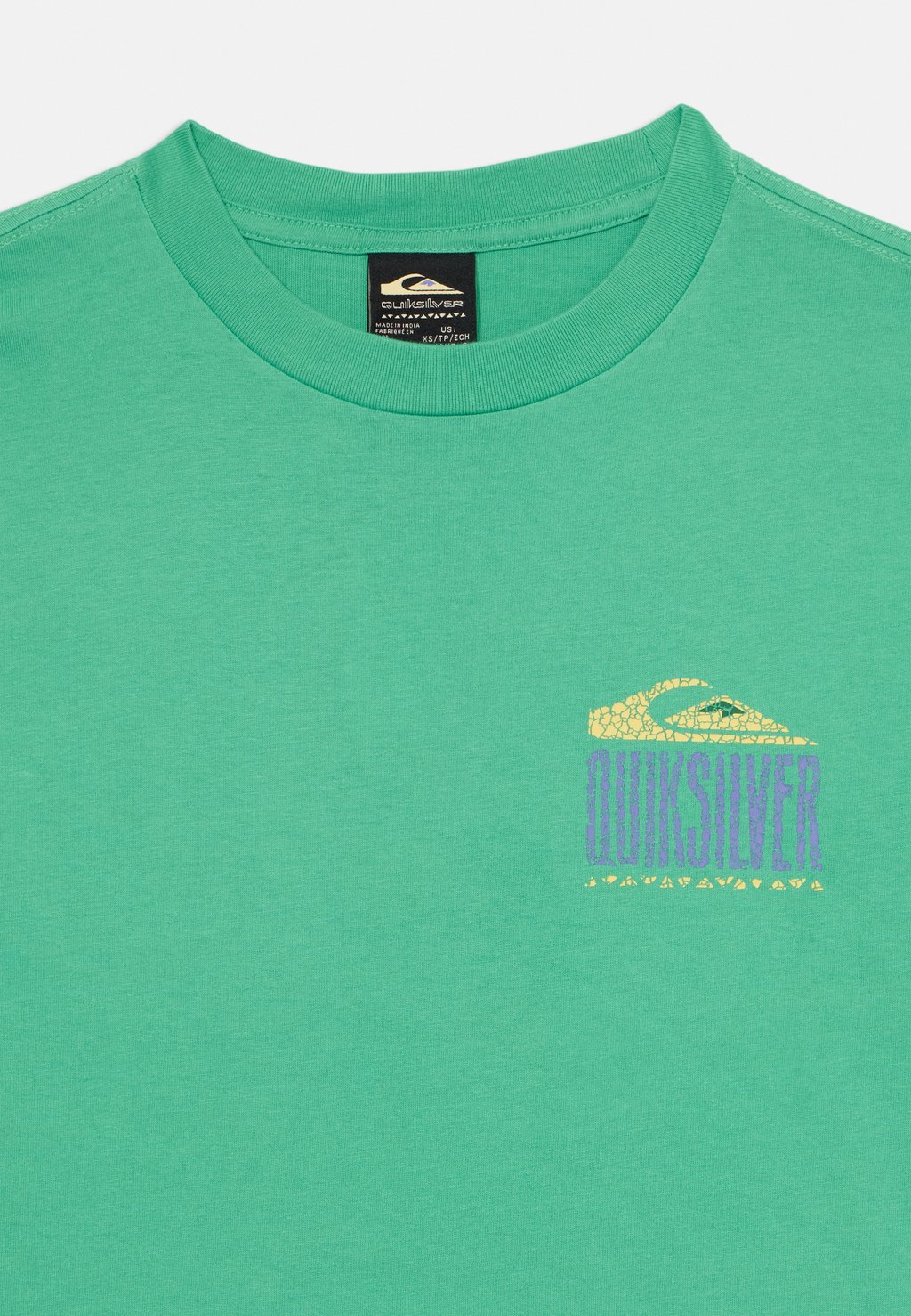 Футболка с принтом WORLD FORCE UNISEX Quiksilver, зеленый — фото 3