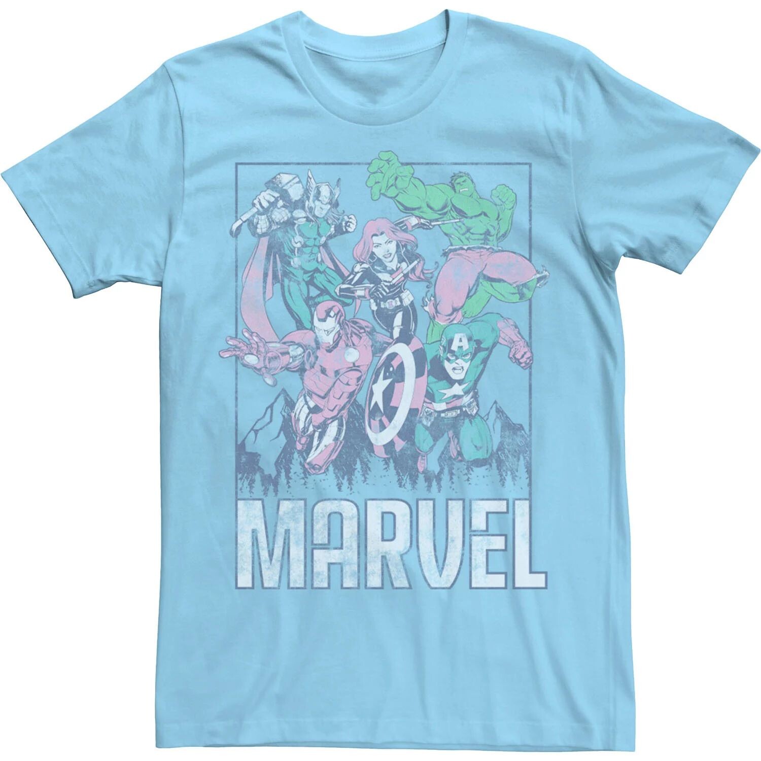 

Мужская футболка с комиксами Marvel Marvel Group Licensed Character