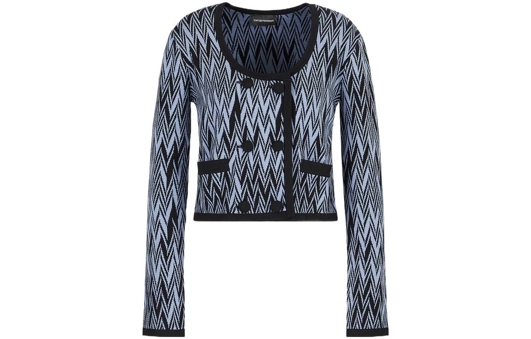 

Женский укороченный топ Хейз Блю EMPORIO ARMANI