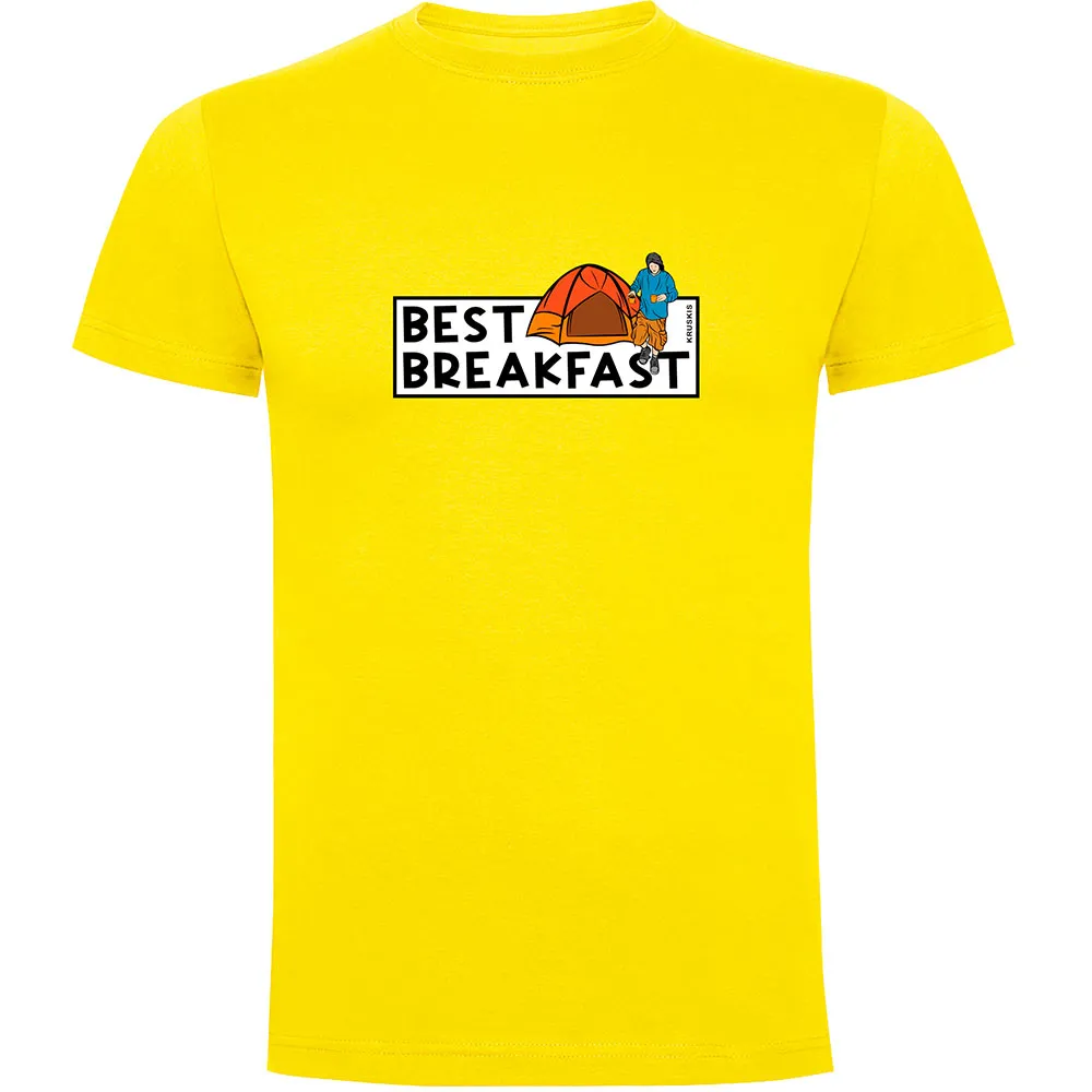 

Футболка Kruskis Best Breakfast, желтый