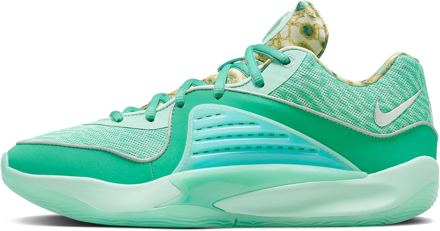 

Баскетбольные кроссовки Nike KD 16 для мужчин, Mint Foam/Emerald Rise/Stadium Green