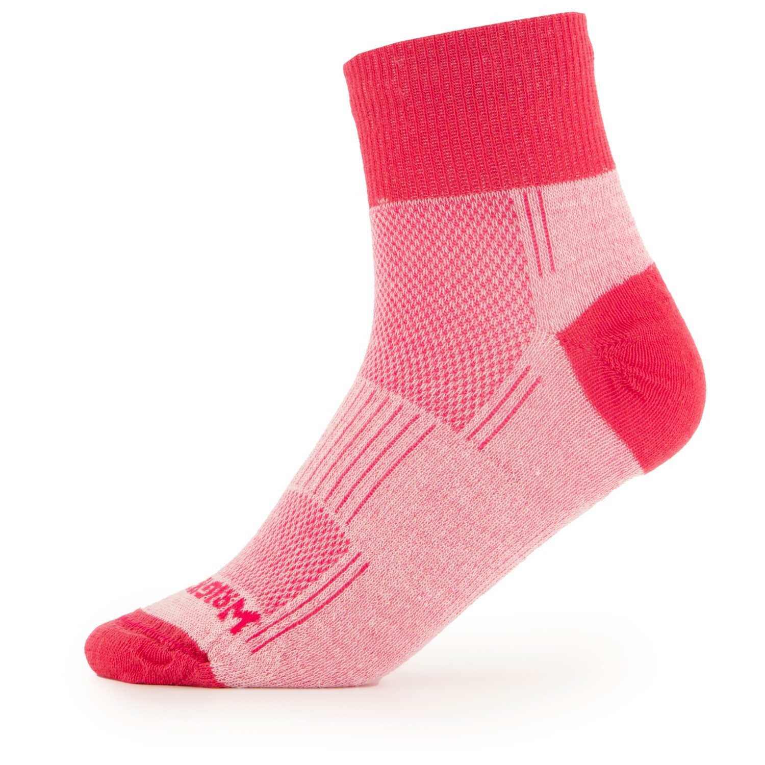 

Походные носки Wrightsock Coolmesh II Quarter, цвет Beet Root