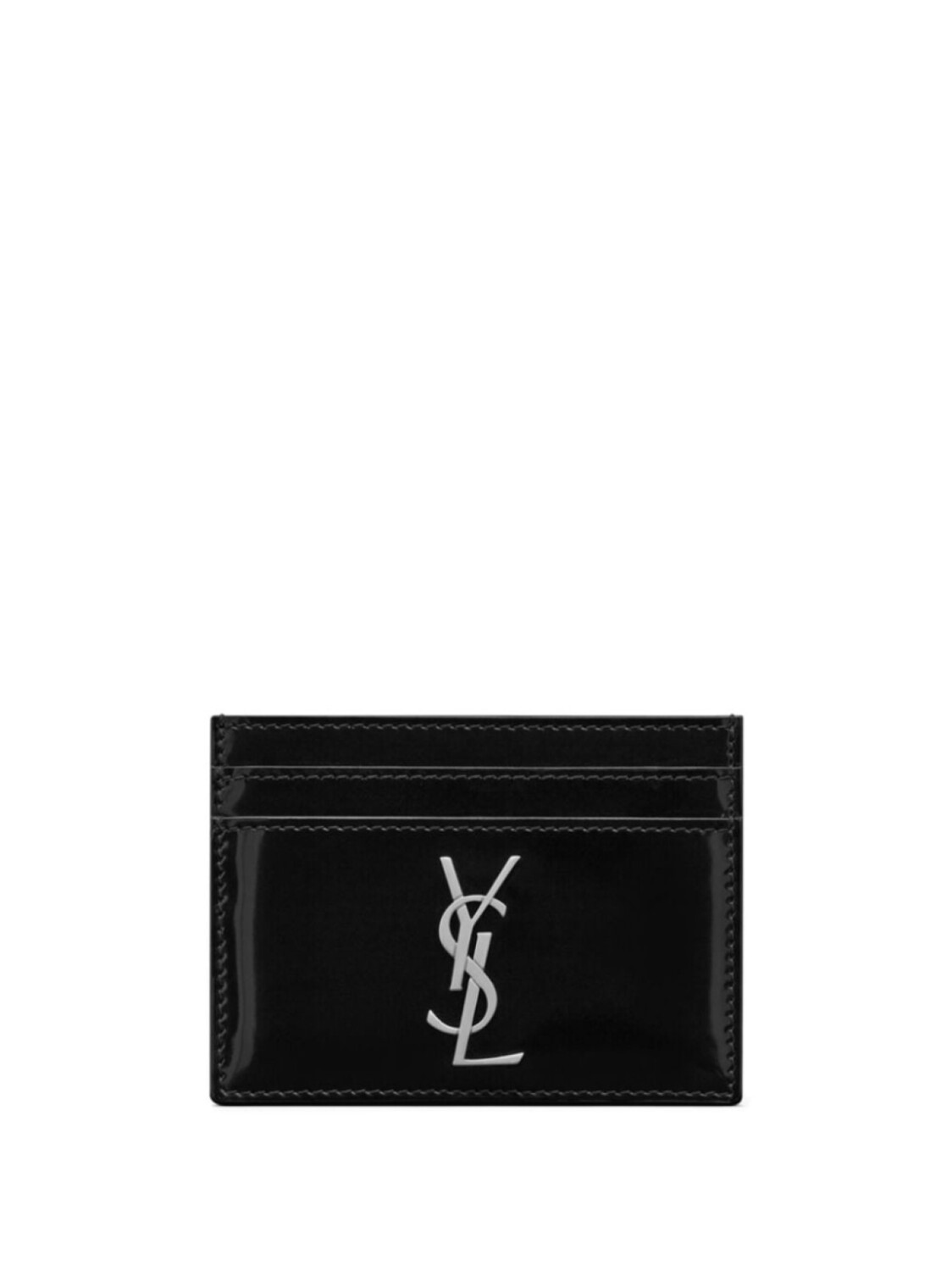 

Saint Laurent картхолдер Cassandre с логотипом, черный
