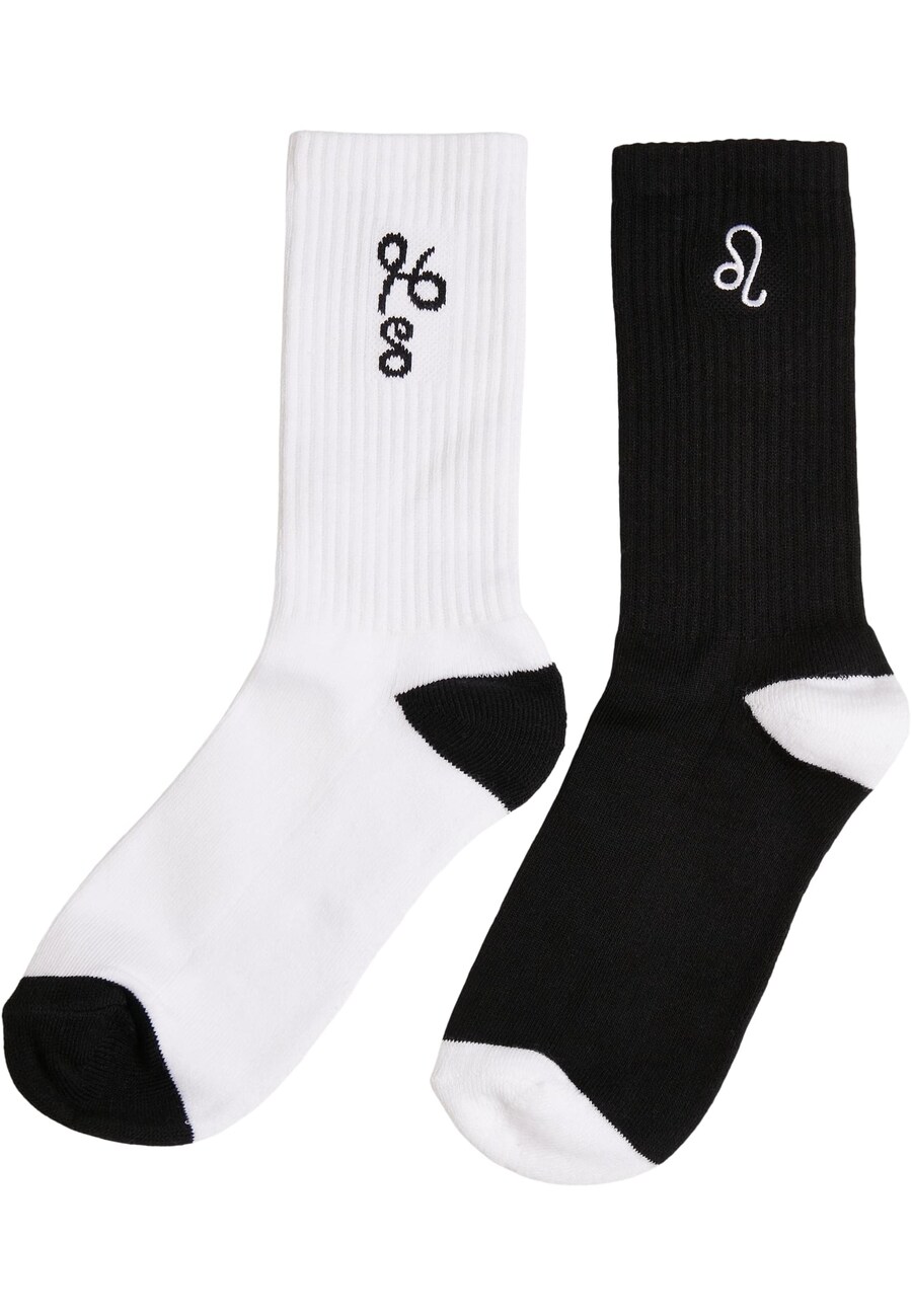 

Носки Mister Tee Socks Zodiac, черный/белый