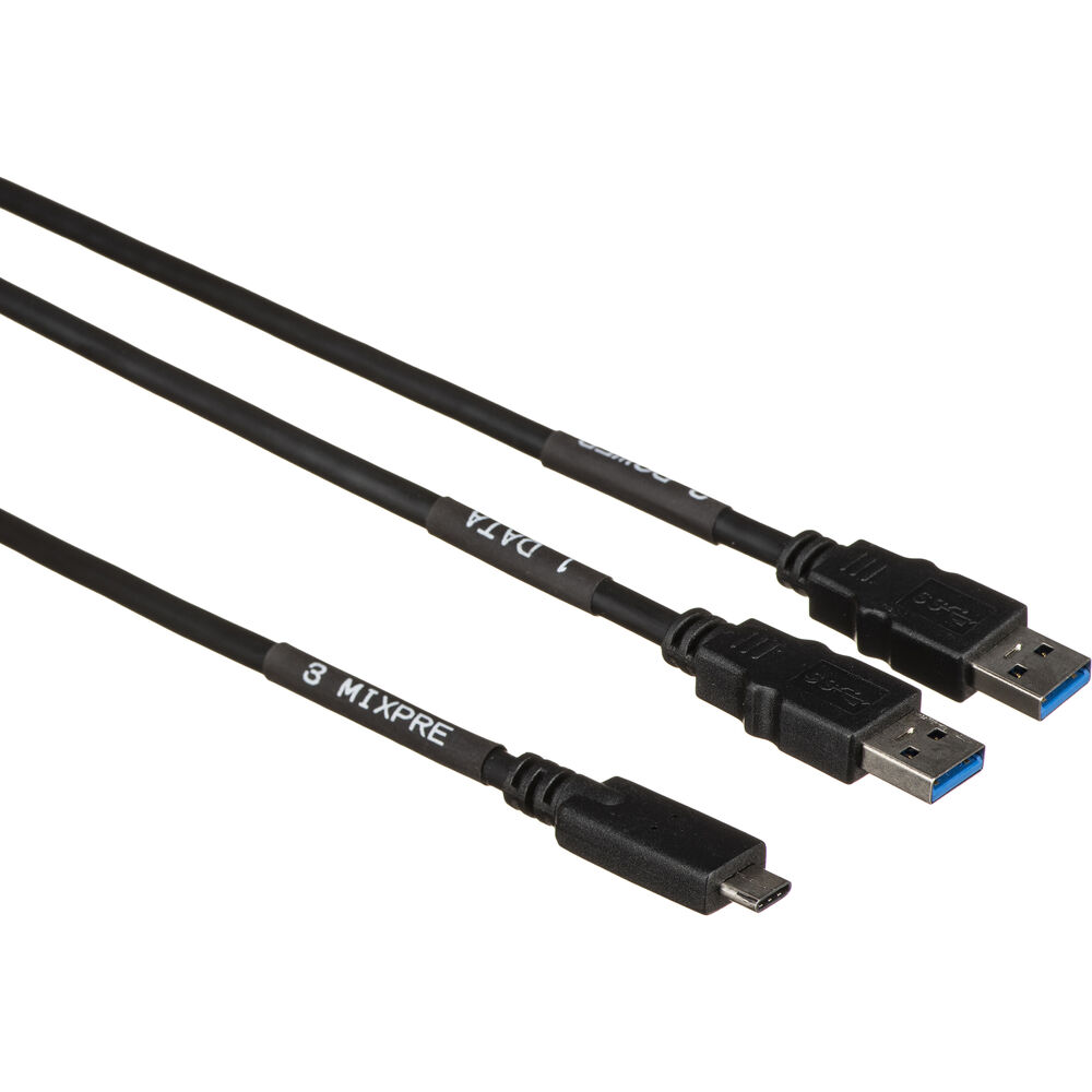 

Sound Devices MX-USBY USB-C to USB-A Y-Cable MX-USBY