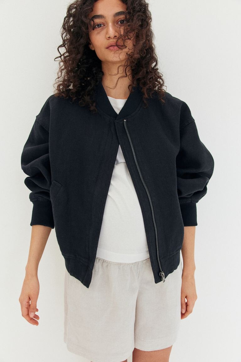 

Шорты из смеси льна H&M, бежевый