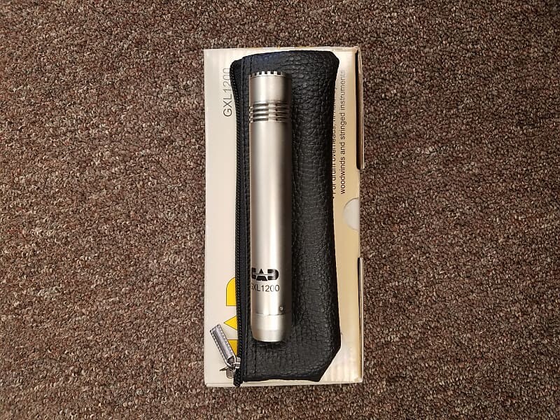 

Конденсаторный микрофон CAD GXL1200 Small Diaphragm Cardioid Condenser Microphone