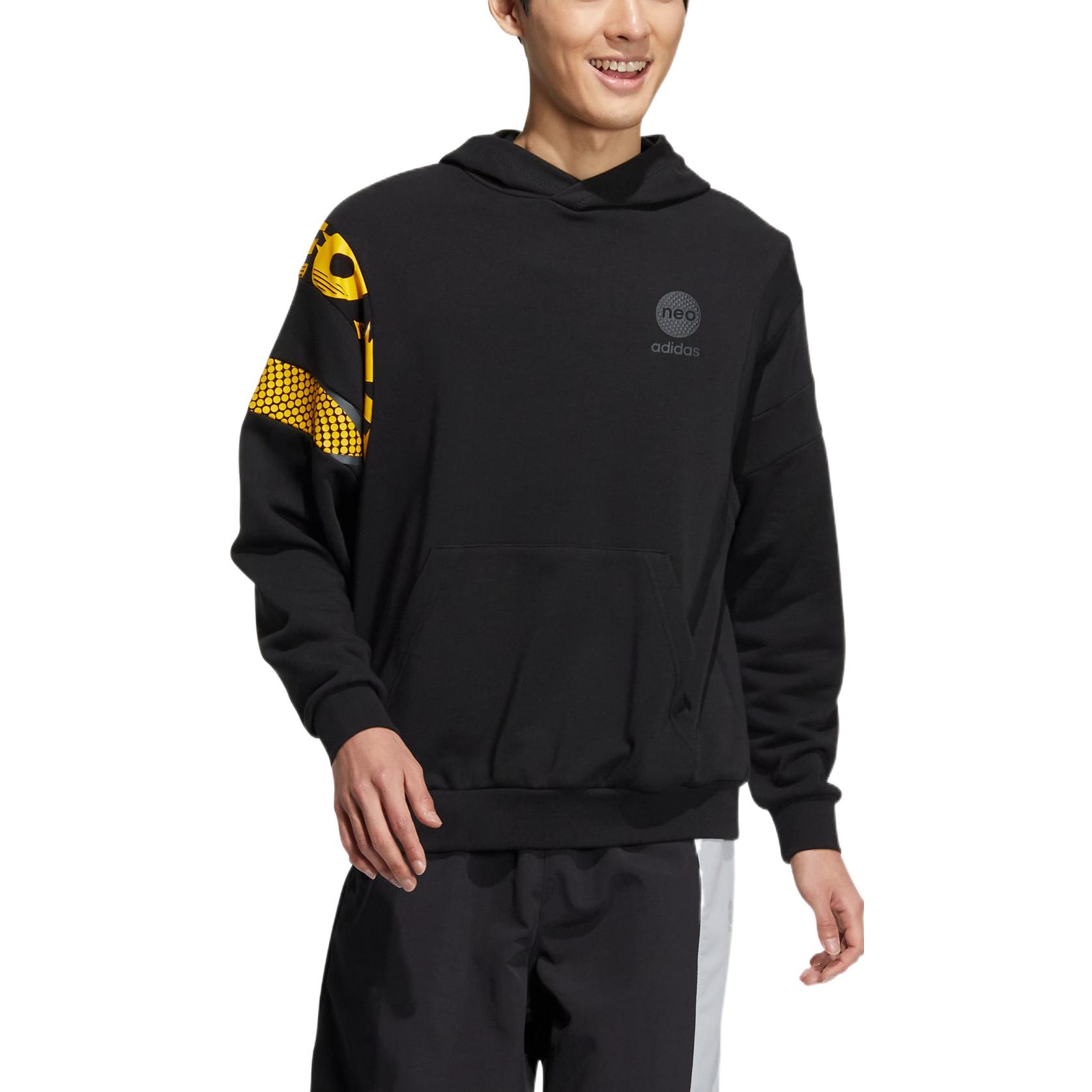 Свитшот унисекс черный Adidas Neo — фото 3