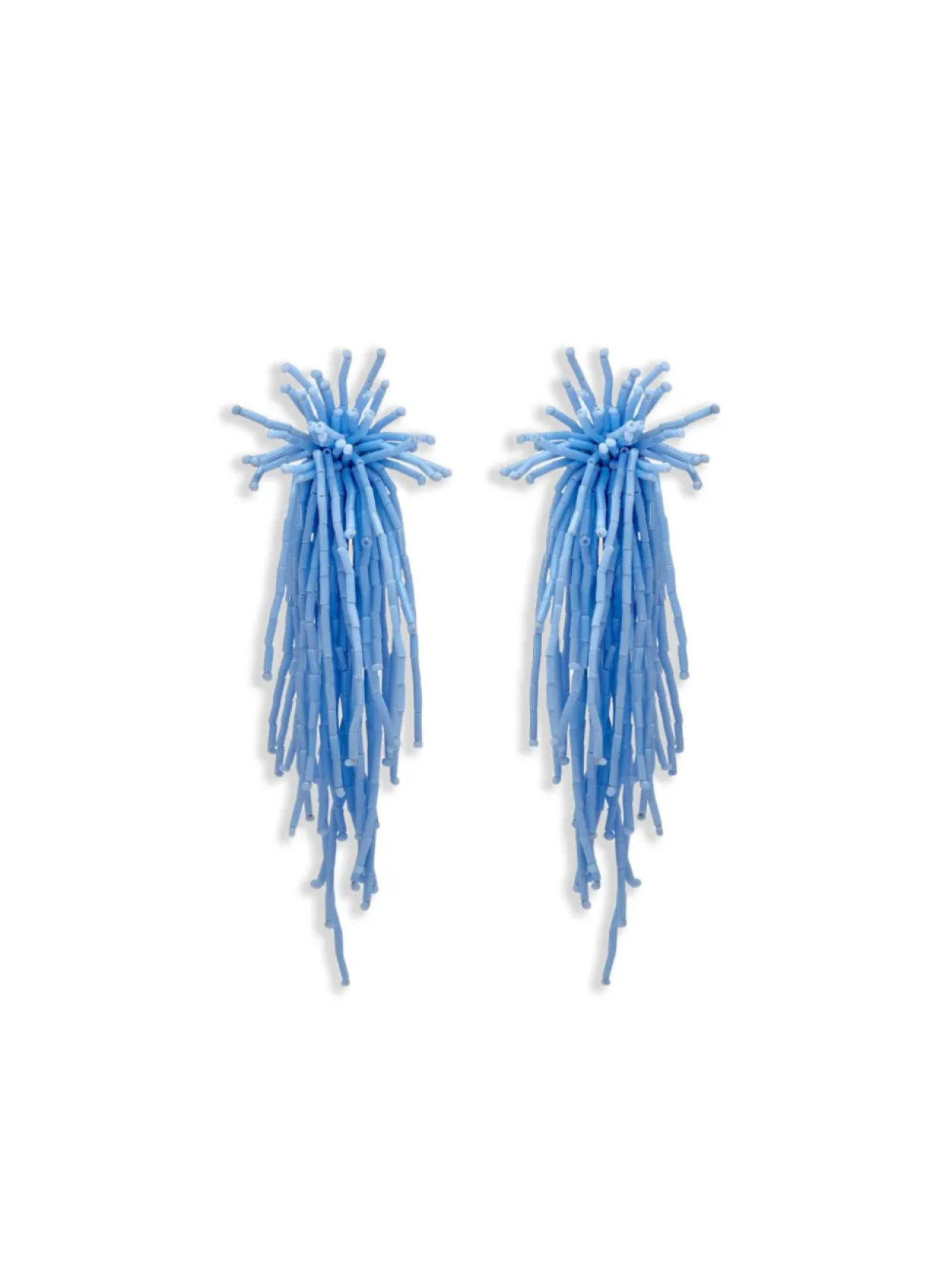 

Oscar de la Renta серьги Firework Tassel, синий