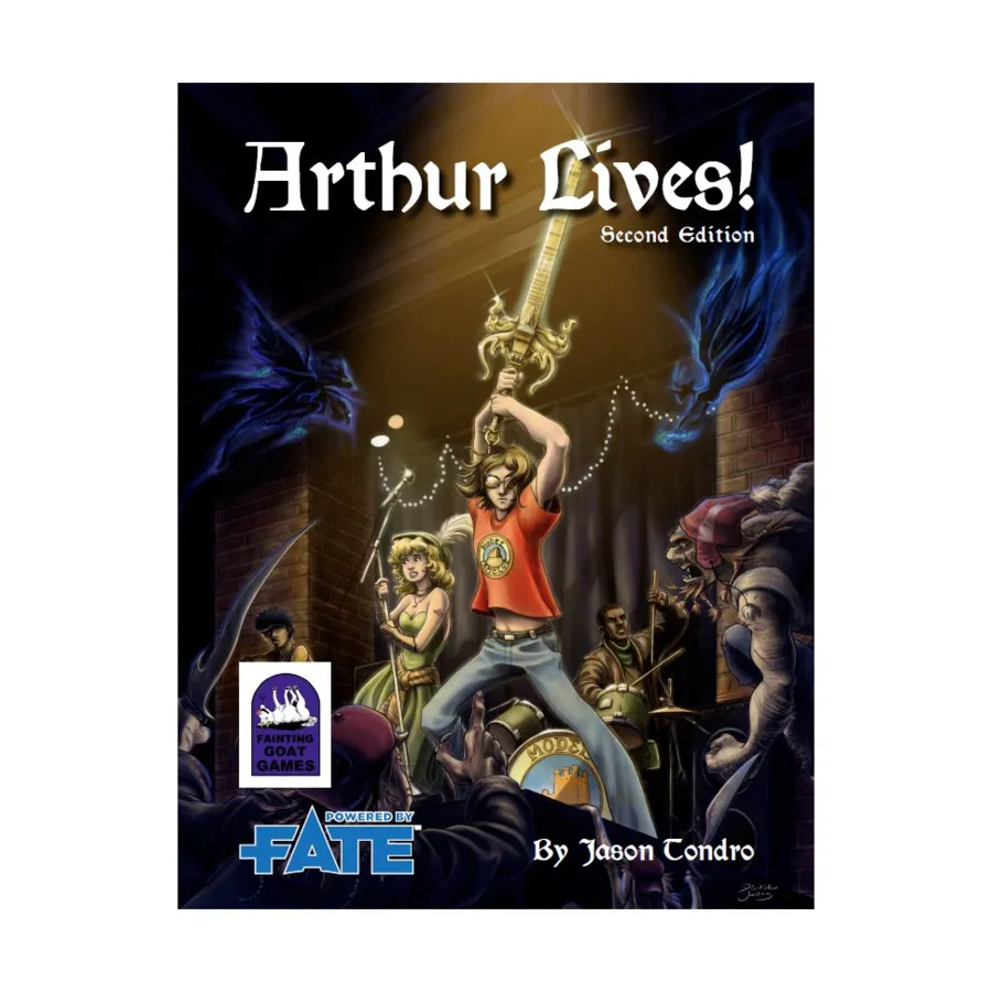 

Arthur Lives! (2nd Edition), Fate RPG (Fainting Goat Games), твердый переплет