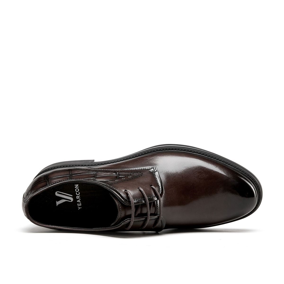 YEARCON Мужские повседневные туфли Men's Low top Brown, коричневый, цвет Brown — фото 3