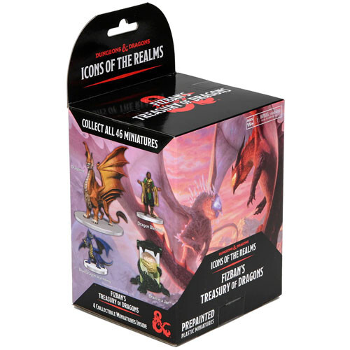 

Миниатюра WizKids/NECA D&D Icons of the Realms Miniatures: Fizban's Treasury of Dragons - Standard Booster Pack