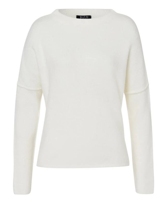 

Основной мягкий вязаный свитер в минималистичном стиле Tuzzi, бежевый