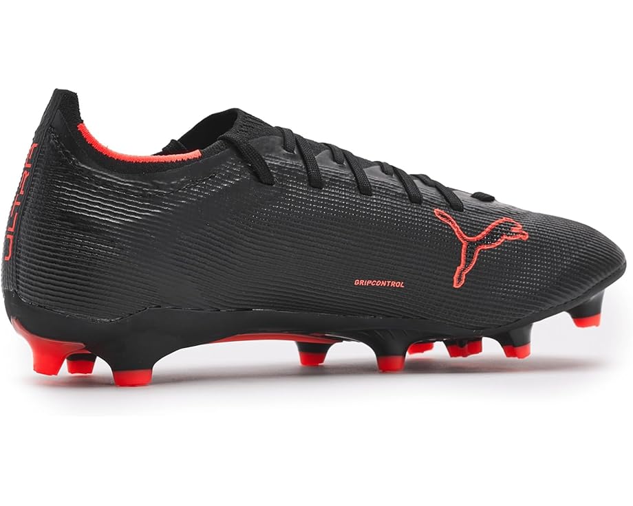 Мужские бутсы PUMA Ultra 6 Match Firm, Artificial Ground, Black/Red — фото 3