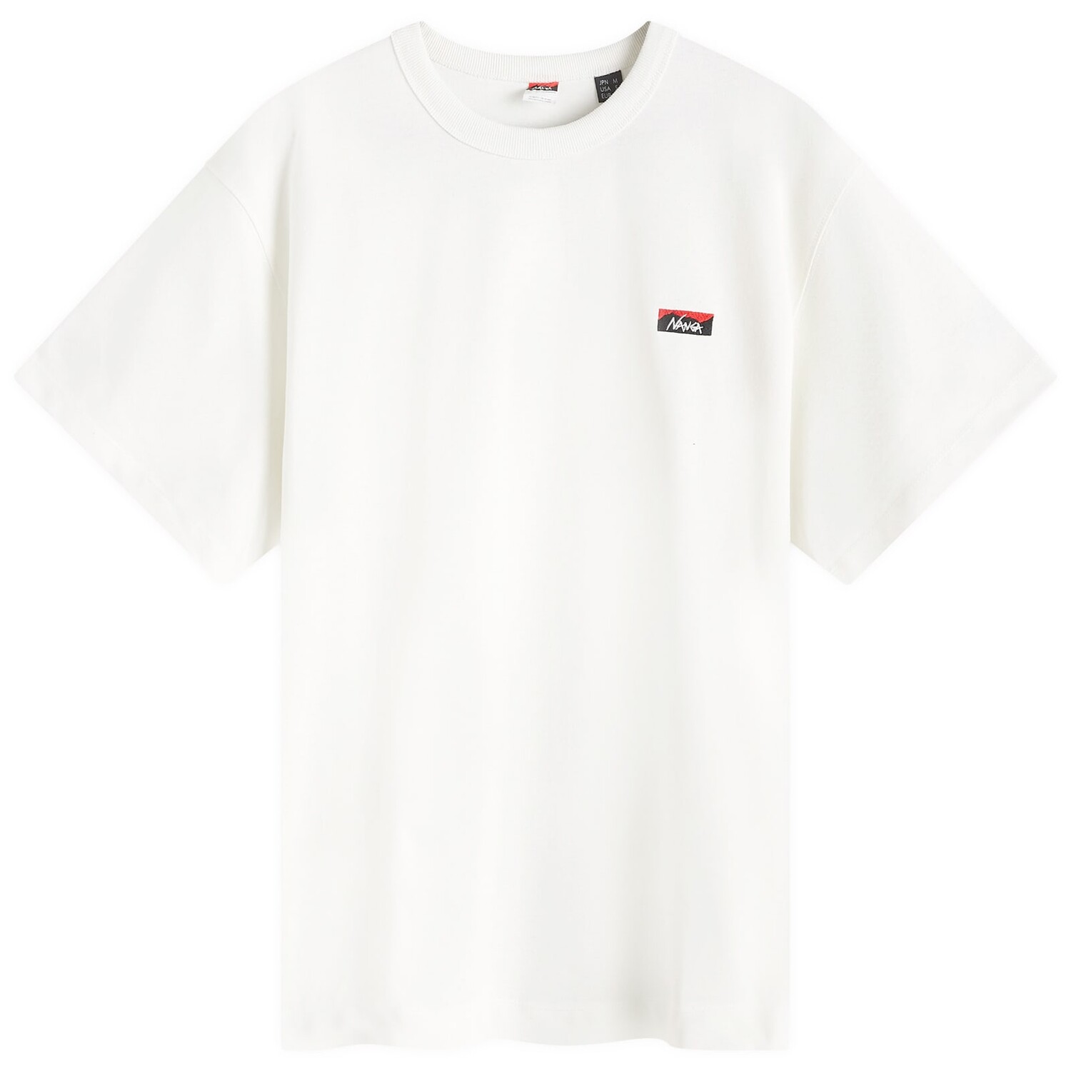 

Футболка Nanga Eco Hybrid Box Logo Embroidered T-Shirt, белый