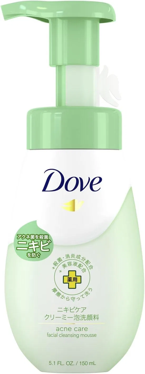 Пенка для умывания Dove — Гель- против акне Acne Care Creamy Foam, , зеленый, 150 мл