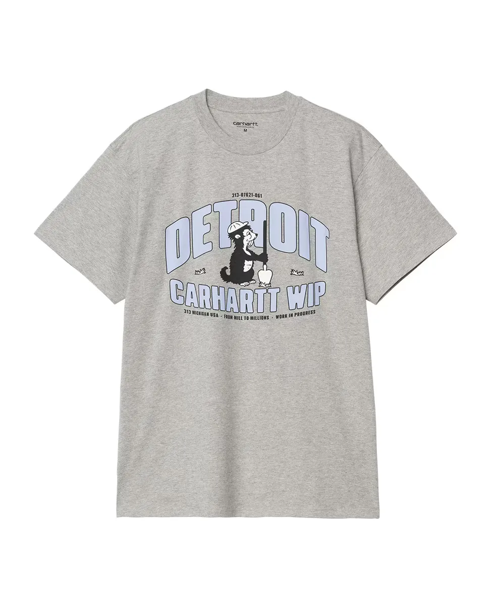 

Мужская футболка Underground с коротким рукавом Carhartt WIP, серый