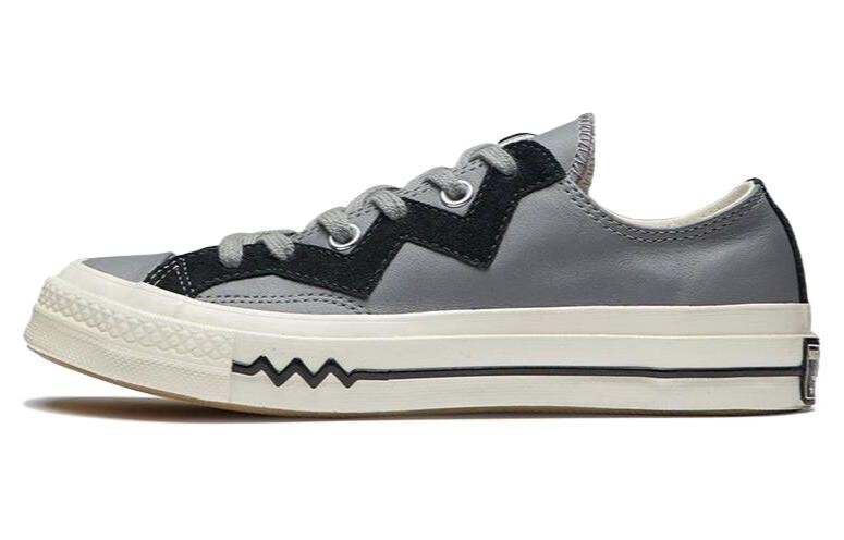 

Кеды Converse Chuck 1970s Leather Low Top Grey Black Women's
