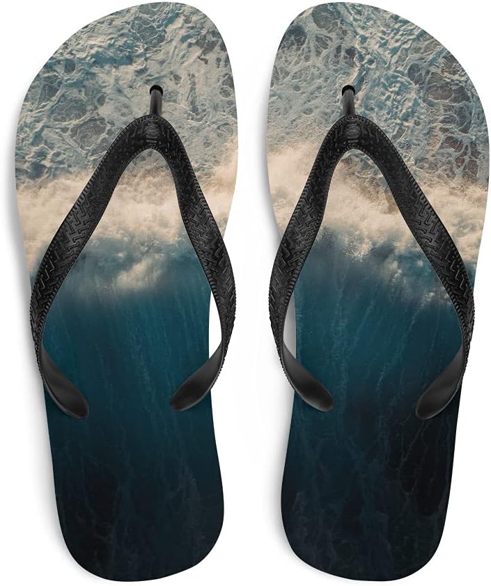 

Шлепанцы Ocean Waves Photo Flops - унисекс, мужские и женские шлепанцы для пляжа, бассейна и душа Dressed Up Mule, белый