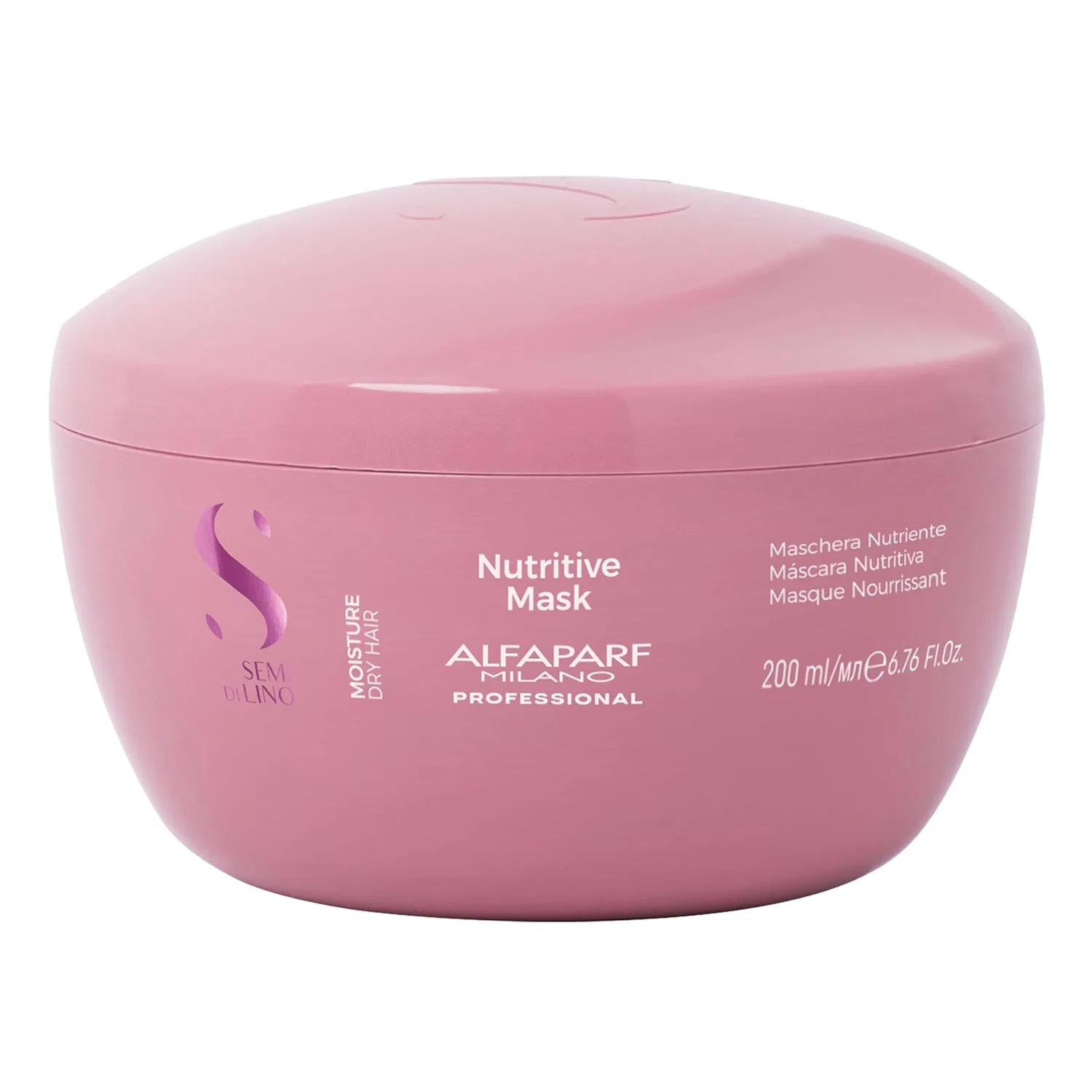 Питательная маска для волос Alfaparf Semi Di Lino Moisture Nutritive Mask, 200 мл Alfaparf Milano