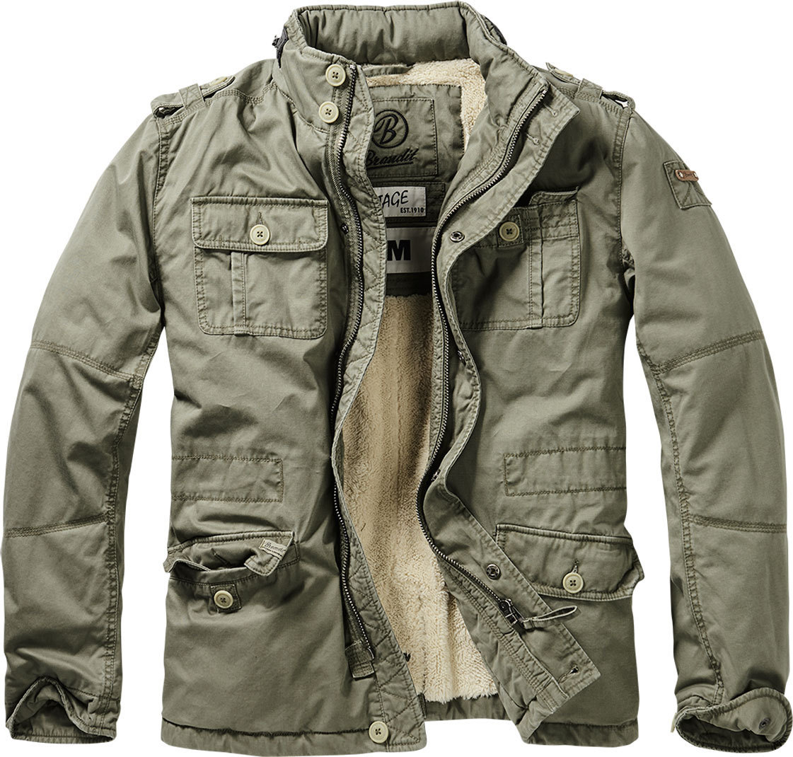 

Куртка Brandit Britannia Winter Jacket, зеленый