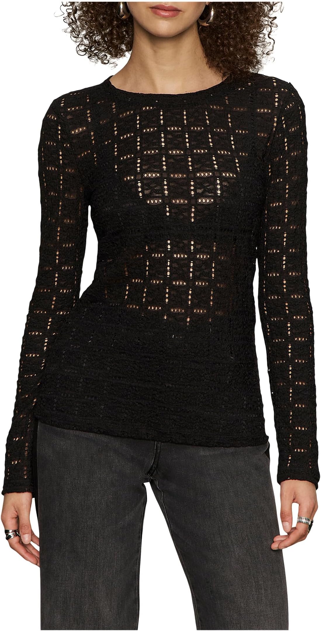 

Женская футболка с длинным рукавом Perfect Sanctuary, Black