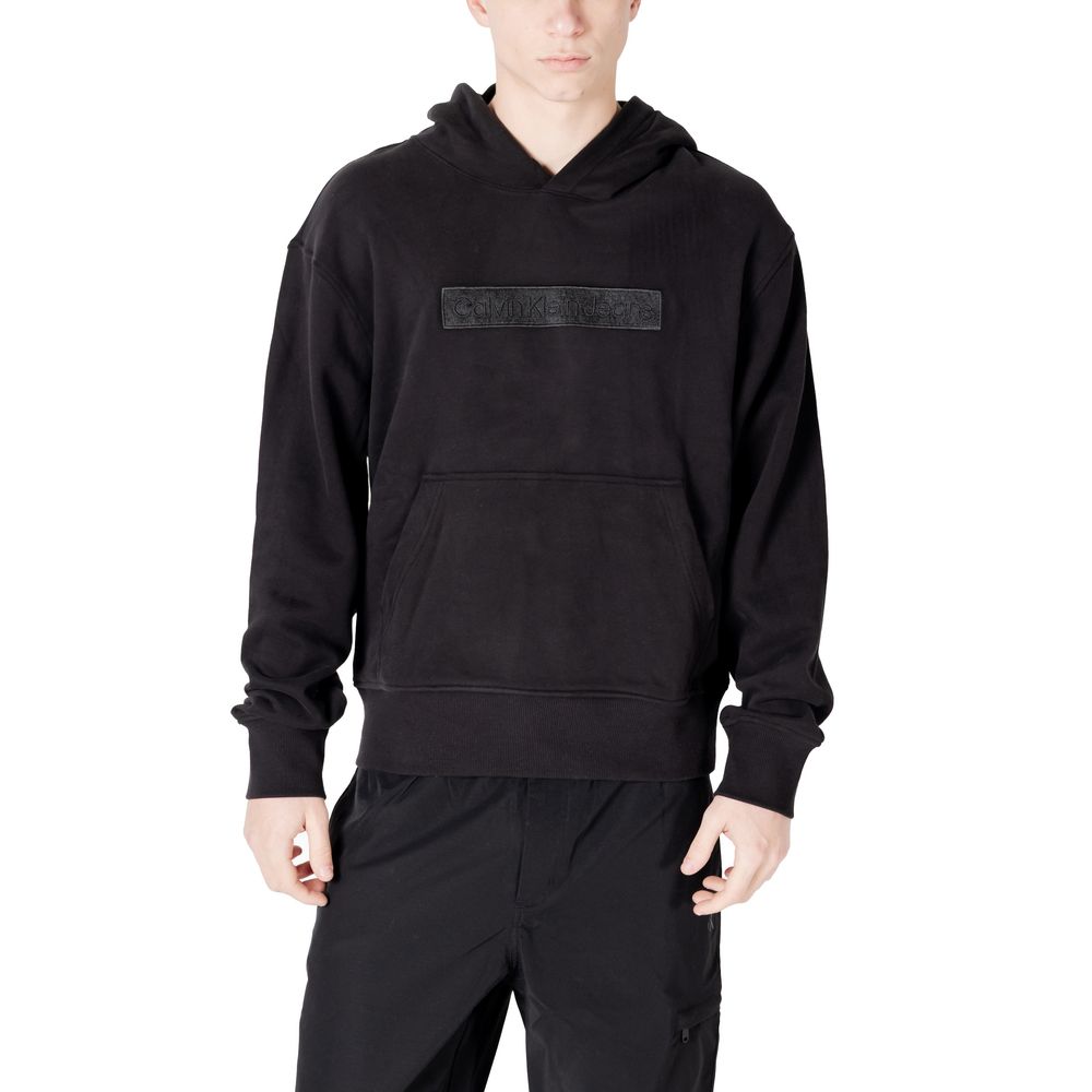 

Черный хлопковый свитер Calvin Klein Jeans