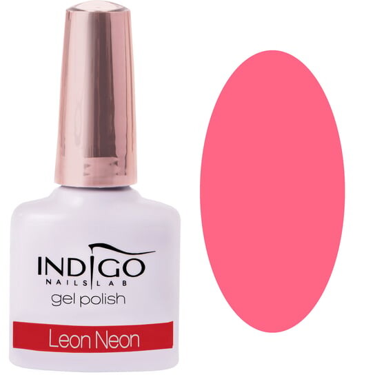 

Гель-лак, гибридный лак для ногтей Leon Neon, 7 мл Indigo